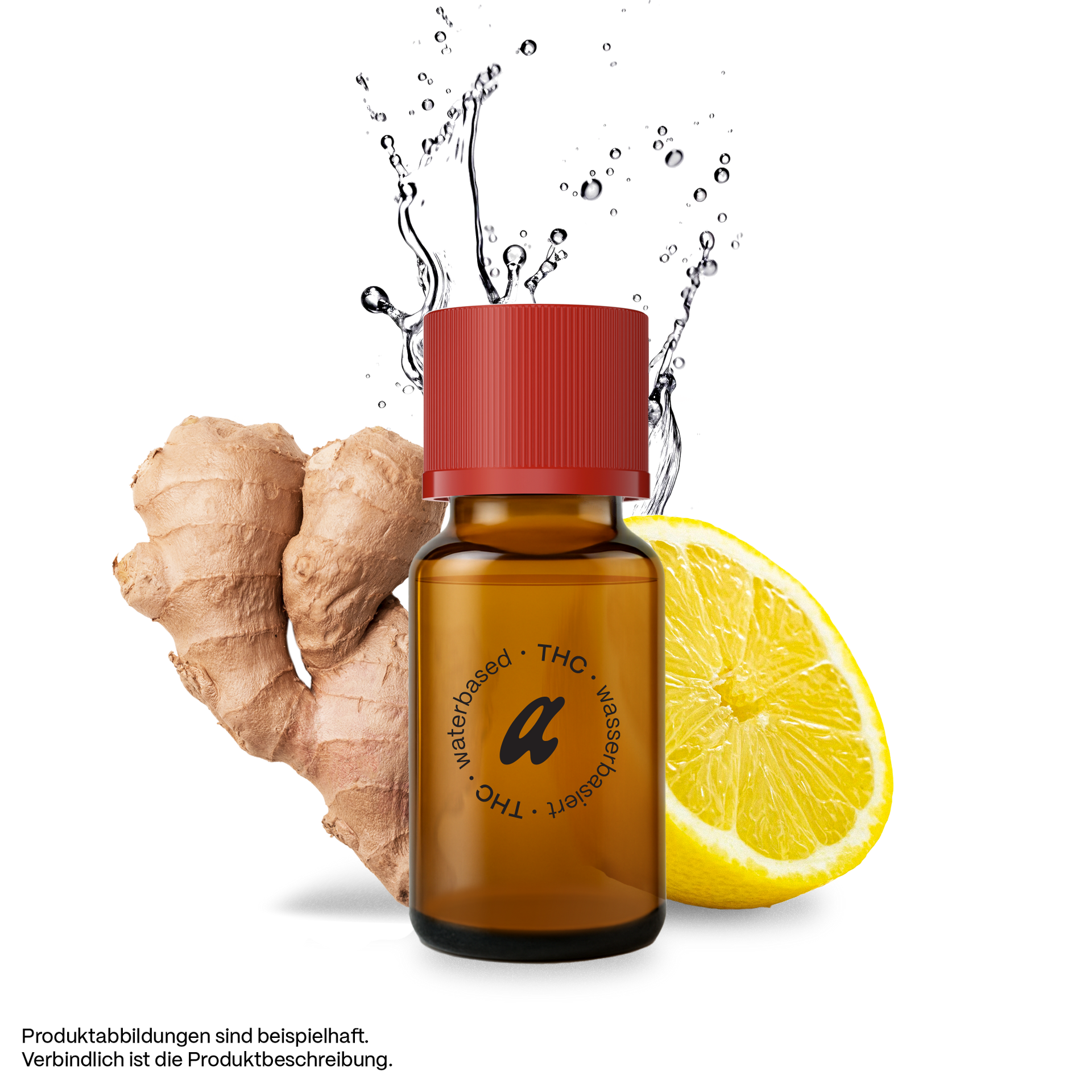 THC-Shot - Aqua Ginger Boost - 20mg/10ml
