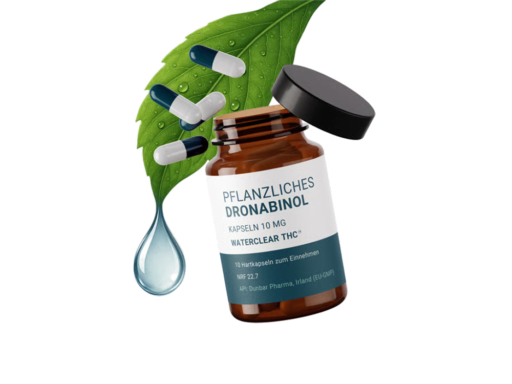 Water Clear THC Dronabinol Kapseln 10mg