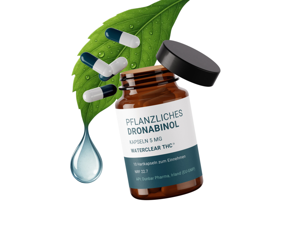 Water Clear THC Dronabinol Kapseln 10mg