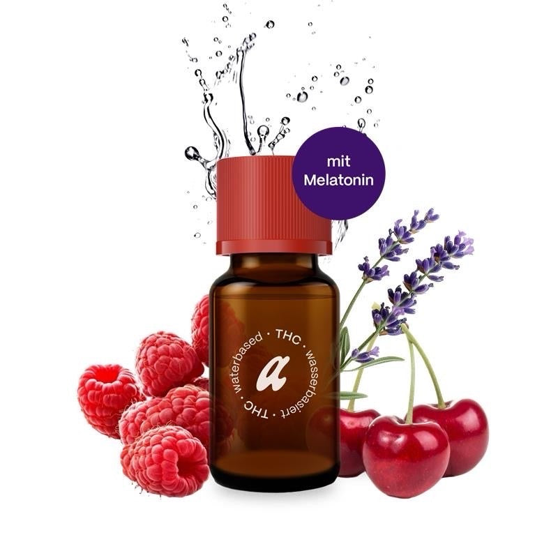 THC-Shot Aqua Lavendel Melatonin 10mg/1mg - 10ml (6er-Pack)