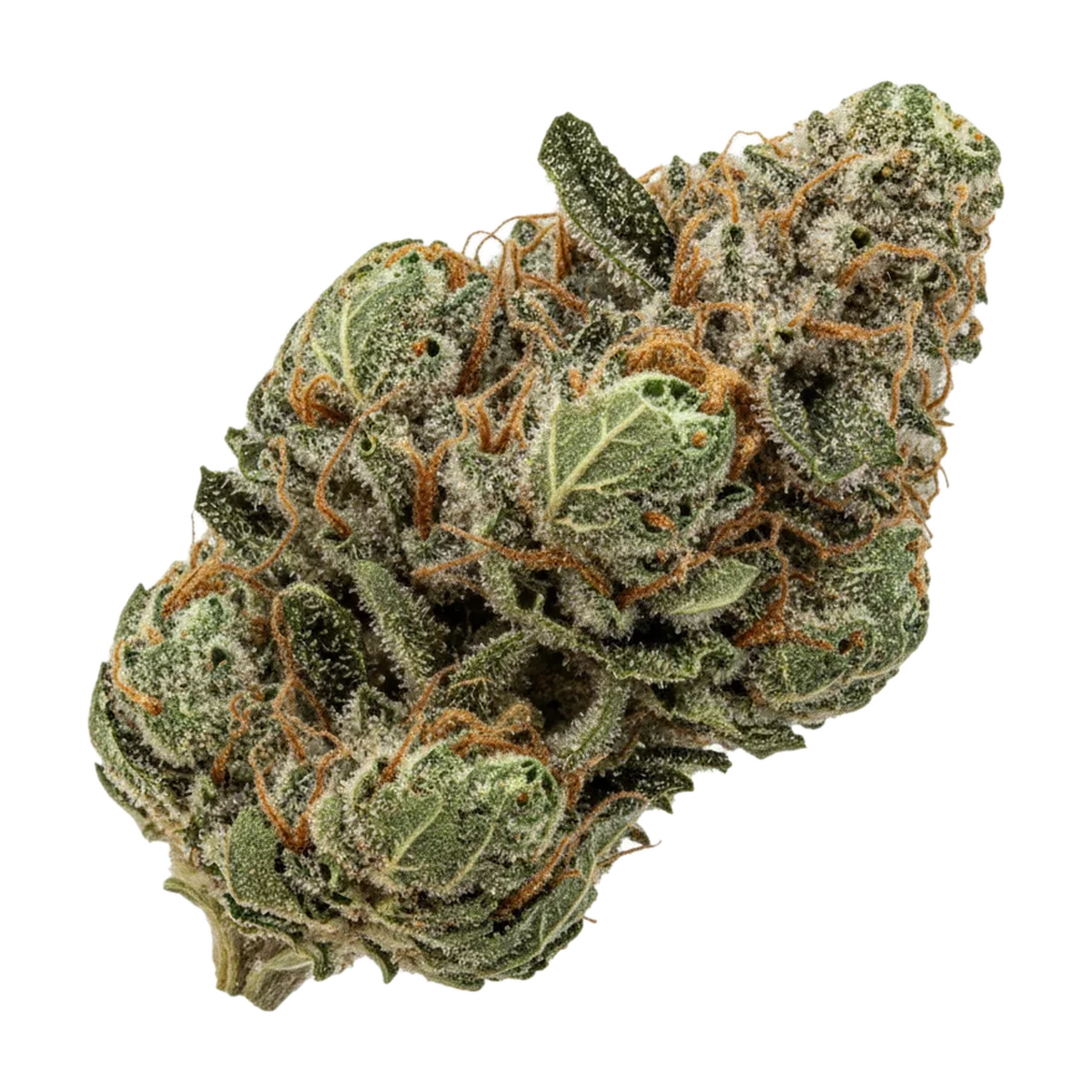 KI-generierte Illustration einer Cannabisblüte, zeigt nicht die tatsächliche Charge – Huala WTR "Waffle Truffle"