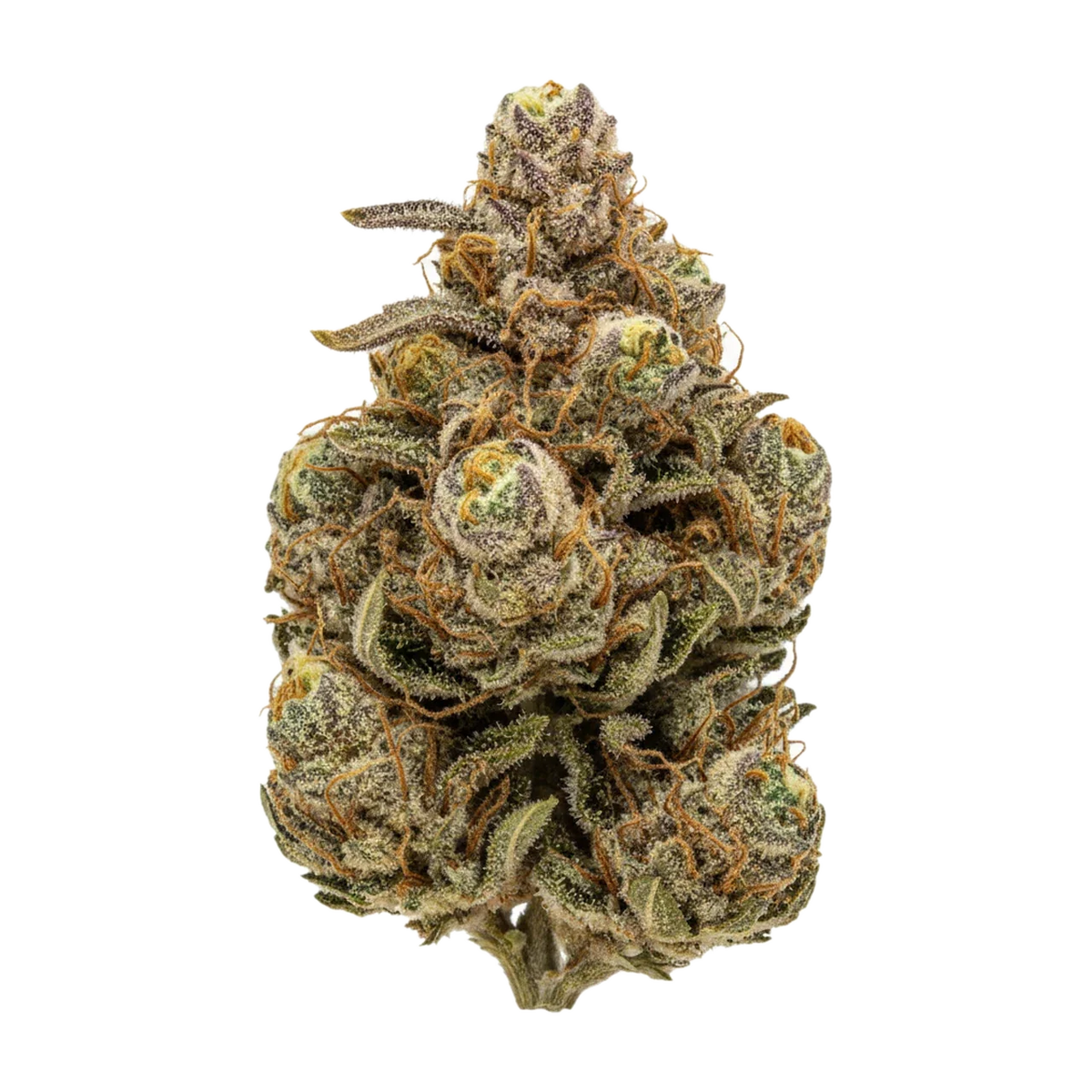 KI-generierte Illustration einer Cannabisblüte, zeigt nicht die tatsächliche Charge – slouu OMJ "OZ Melon Jam"