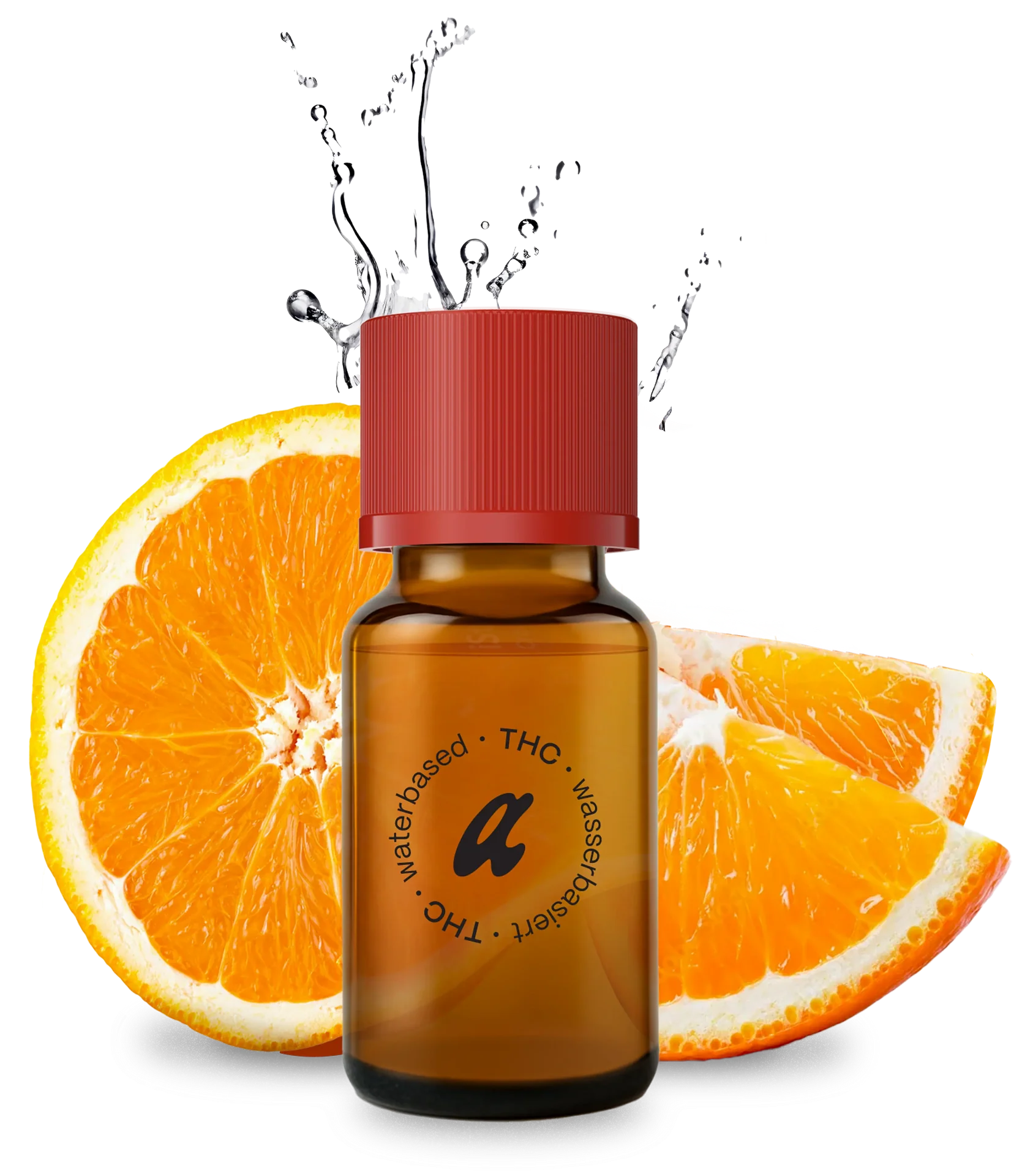 THC-Shot – Aqua Orange Balance - 10mg / 10ml (6er-Pack)