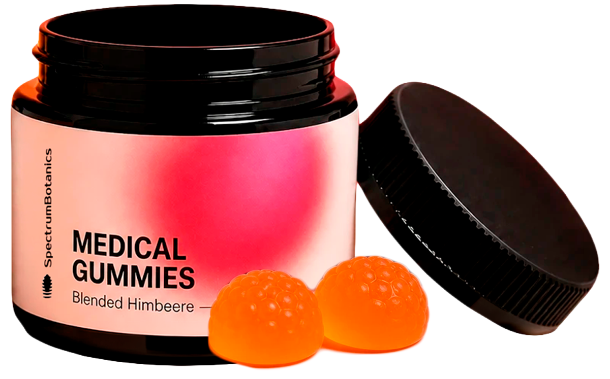 THC Gummies Himbeere 10mg THC - SpectrumBotanics