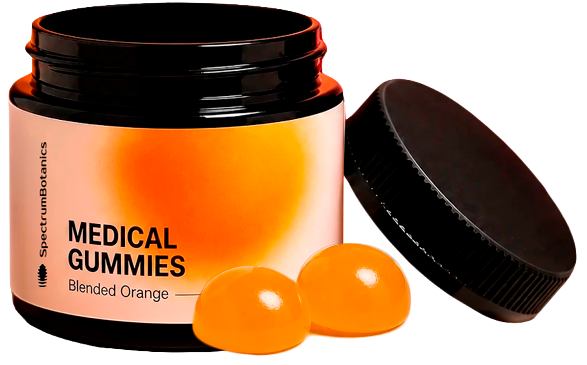THC Gummies Orange 5mg THC - SpectrumBotanics