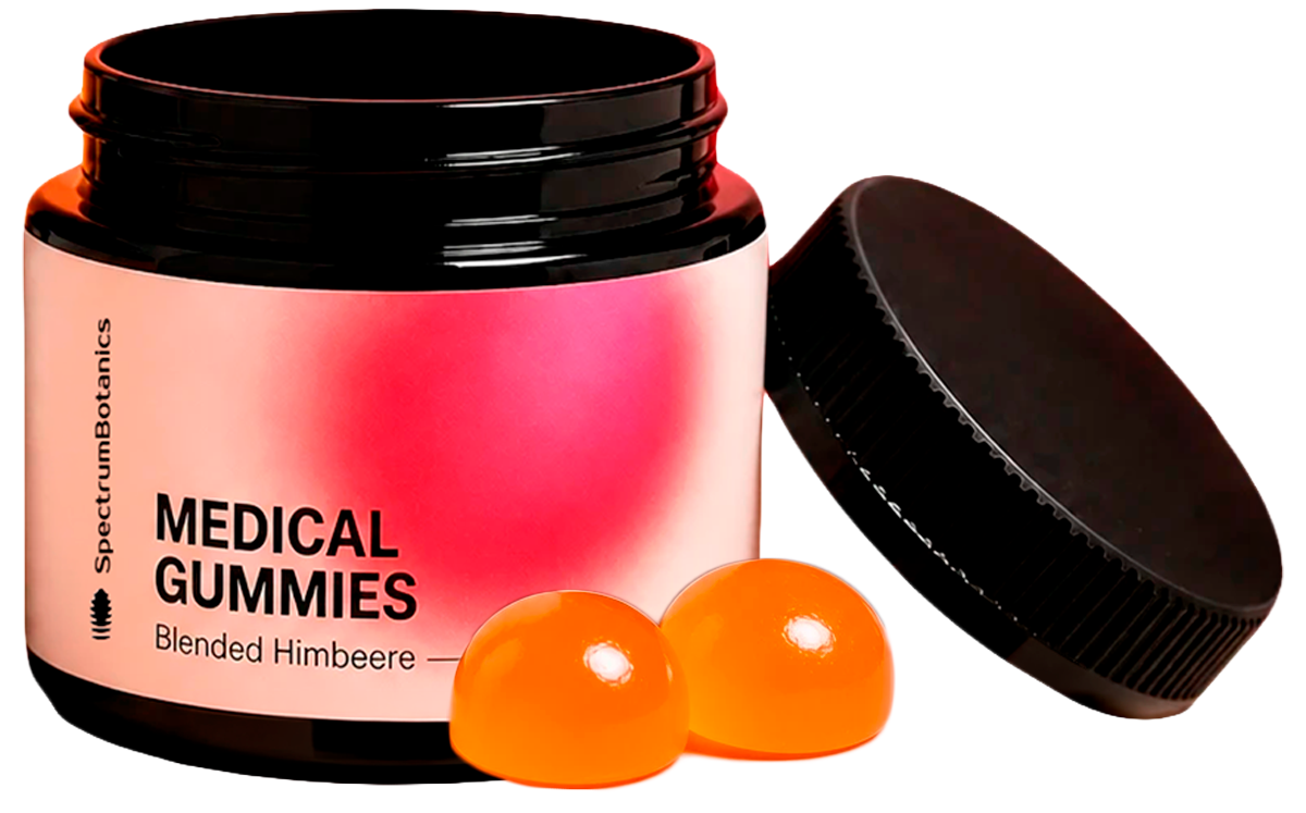 THC Gummies Himbeere 5mg THC - SpectrumBotanics