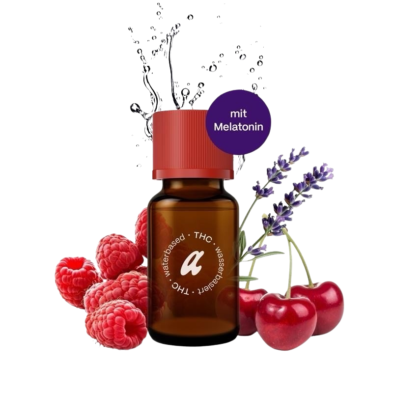 THC-Shot Aqua Lavendel Melatonin 10mg/1mg - 10ml (6er-Pack)