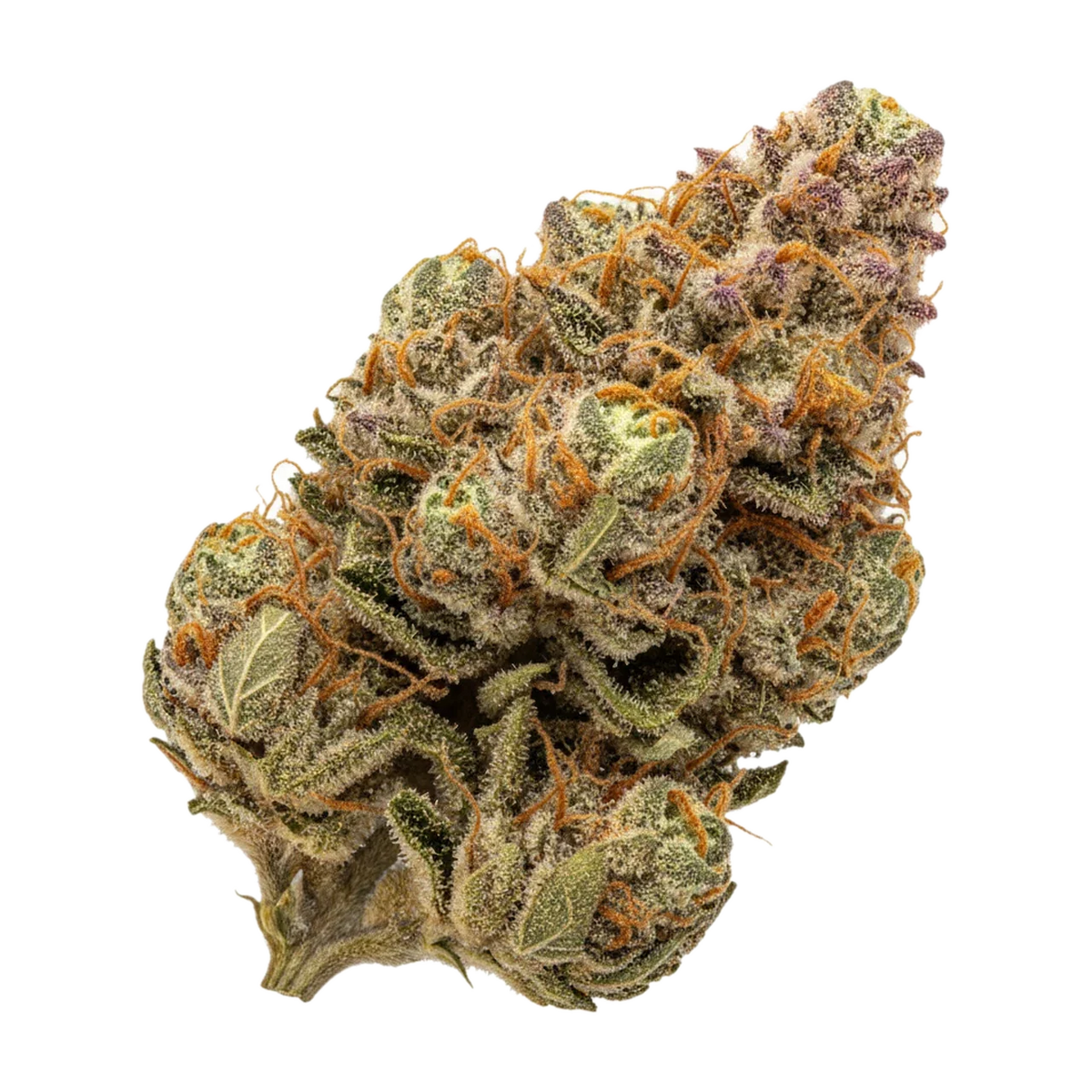 KI-generierte Illustration einer Cannabisblüte, zeigt nicht die tatsächliche Charge – Curaleaf Natural WPT "Wedding Pop Triangle"