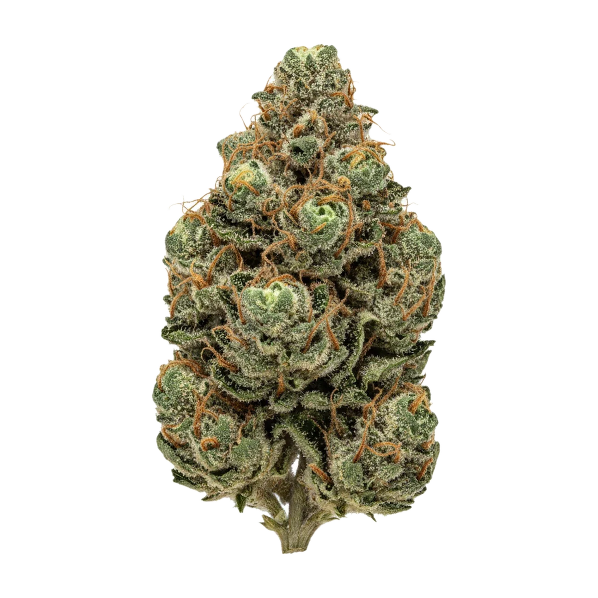 KI-generierte Illustration einer Cannabisblüte, zeigt nicht die tatsächliche Charge – DEMECAN PG Epic Drop 30/1 "Tiger Eyez"