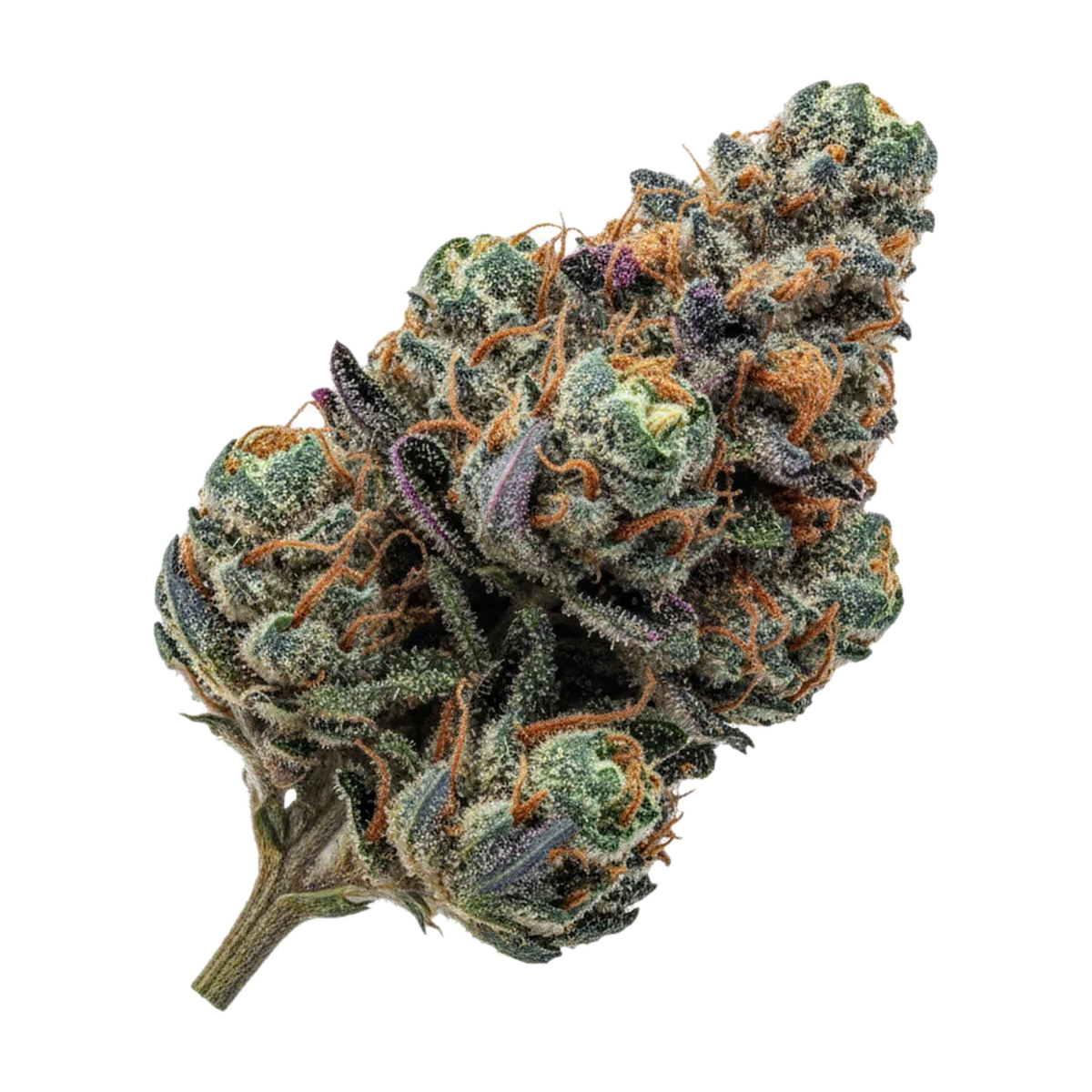 KI-generierte Illustration einer Cannabisblüte, zeigt nicht die tatsächliche Charge – avaay Signature 23/1 ARC "Apple Rock Candy"